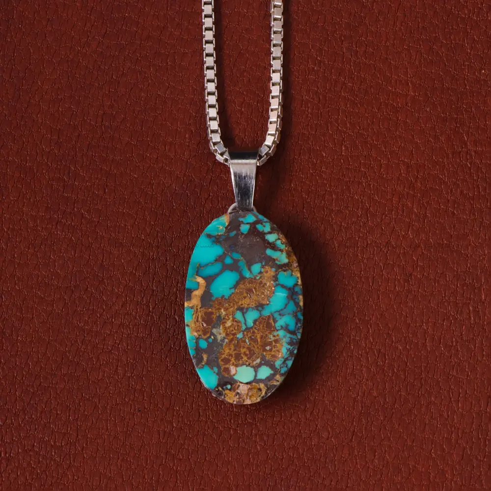 گردنبند فیروزه کد 32494