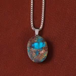 گردنبند فیروزه کد 32513