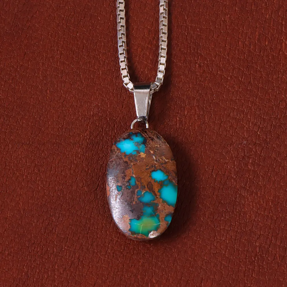 گردنبند فیروزه کد 32514