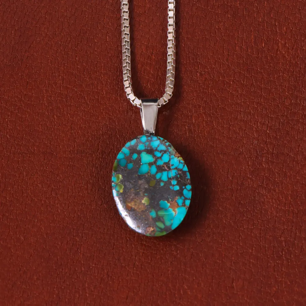 گردنبند فیروزه کد 32533