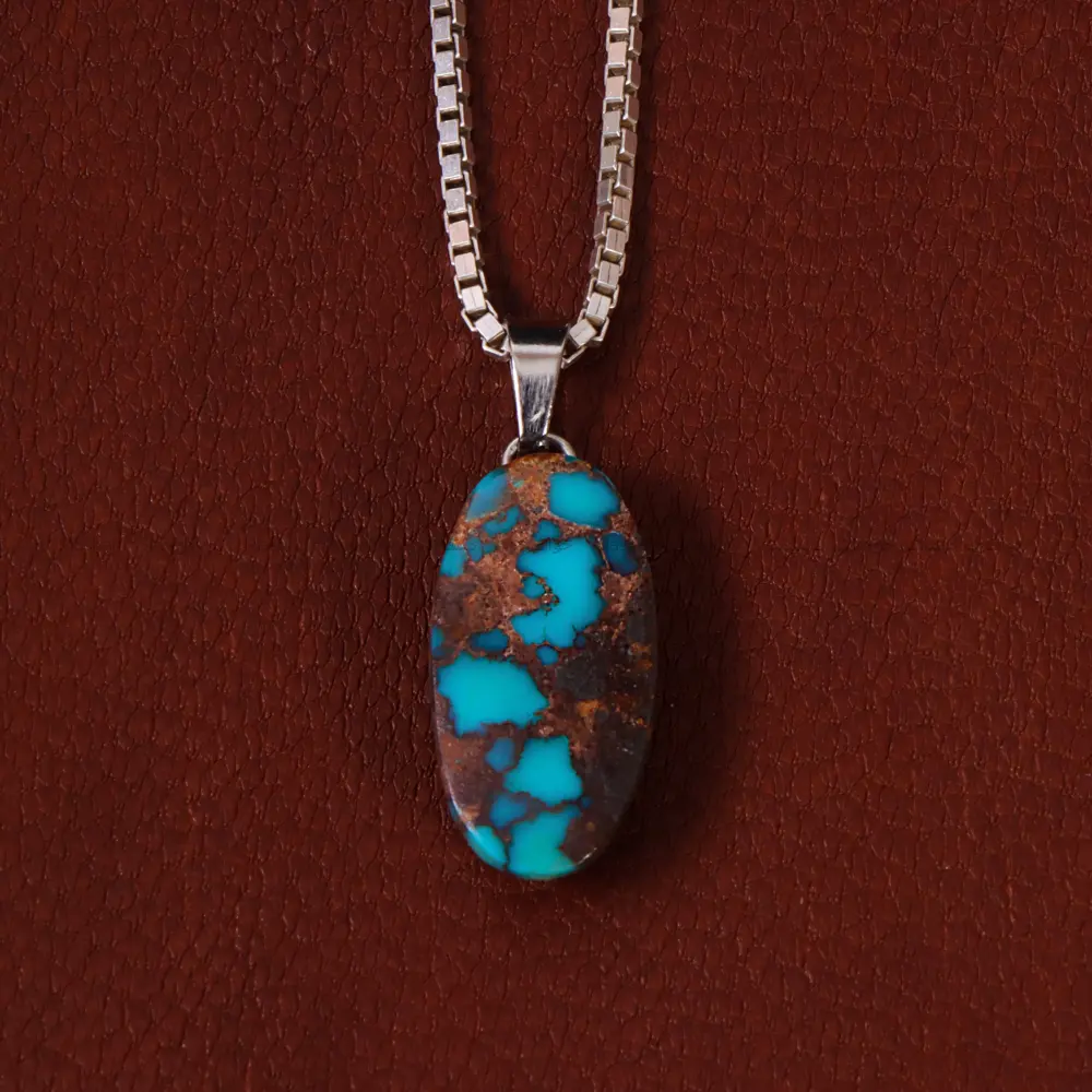 گردنبند فیروزه کد 32538