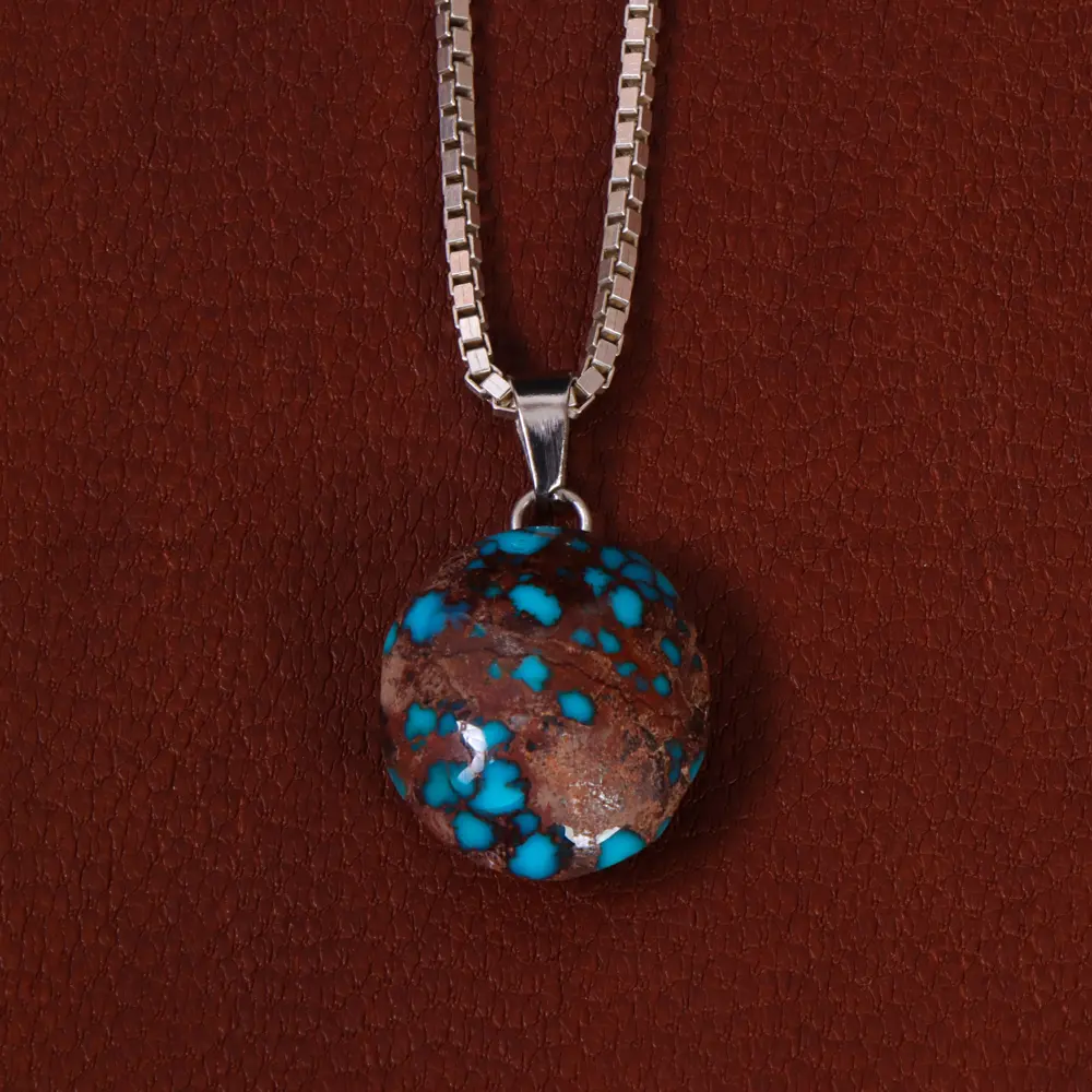 گردنبند فیروزه کد 32546