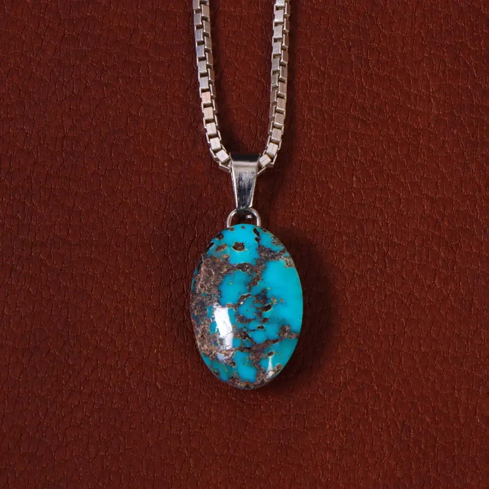 گردنبند فیروزه کد 32557