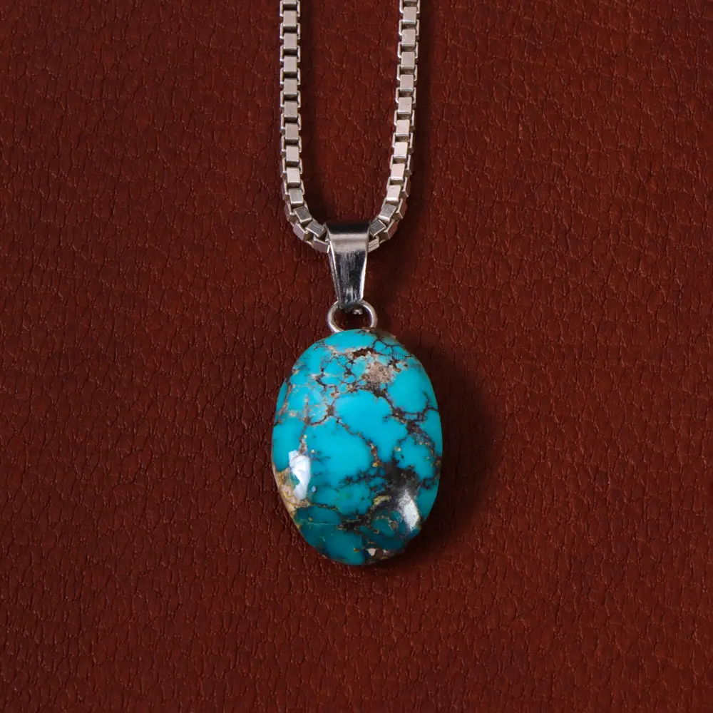 گردنبند فیروزه کد 32566