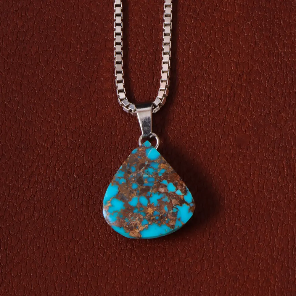 گردنبند فیروزه کد 32572