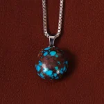 گردنبند فیروزه کد 32575