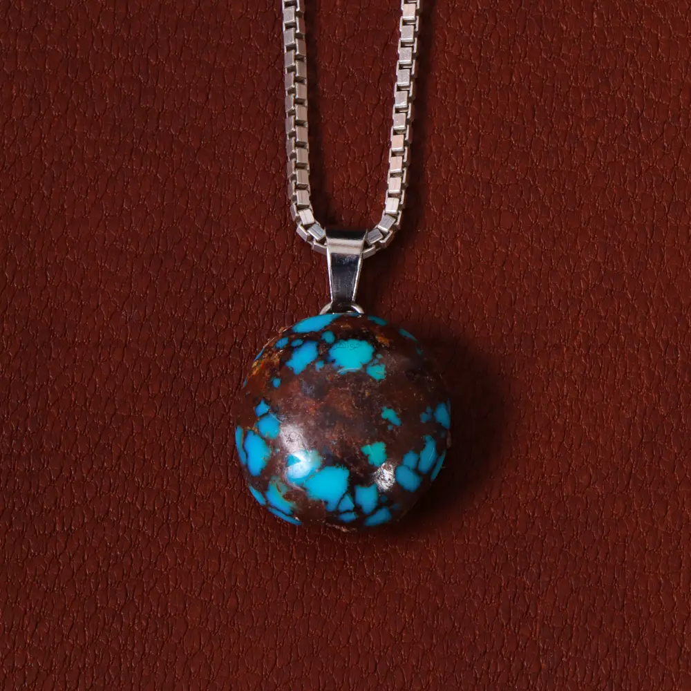 گردنبند فیروزه کد 32575