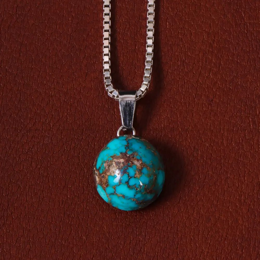 گردنبند فیروزه کد 32577