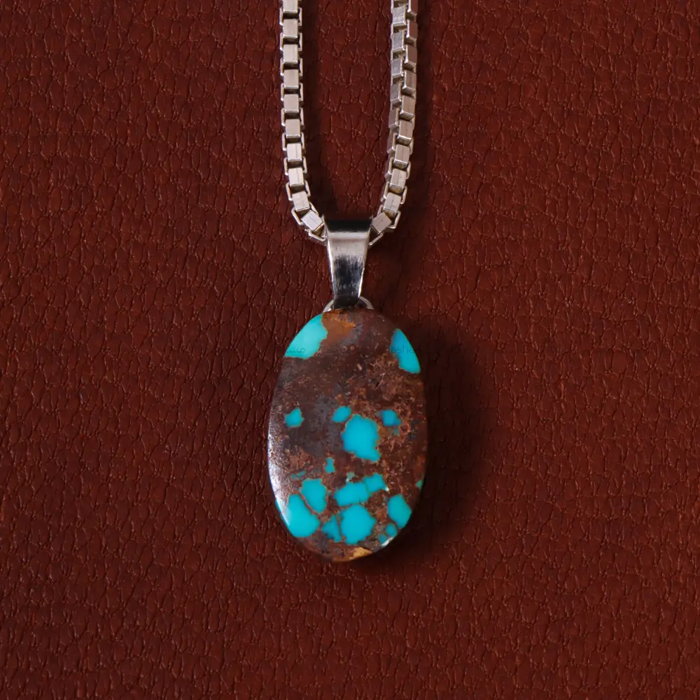 گردنبند فیروزه کد 32585