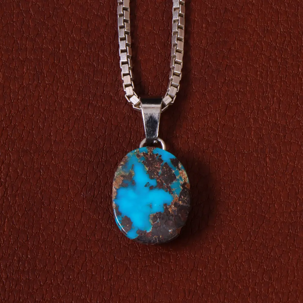 گردنبند فیروزه کد 32589