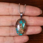 گردنبند فیروزه کد 32420