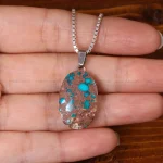 گردنبند فیروزه کد 32484