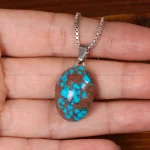 گردنبند فیروزه کد 32486