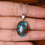 گردنبند فیروزه کد 32487