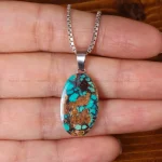 گردنبند فیروزه کد 32494