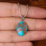 گردنبند فیروزه کد 32507