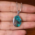 گردنبند فیروزه کد 32533