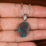 گردنبند فیروزه کد 32536