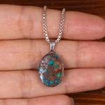 گردنبند فیروزه کد 32543