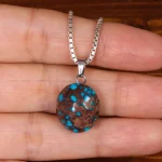 گردنبند فیروزه کد 32546