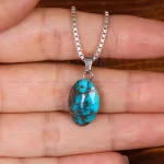 گردنبند فیروزه کد 32557