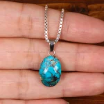 گردنبند فیروزه کد 32566