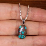 گردنبند فیروزه کد 32585