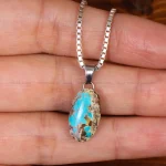 گردنبند فیروزه کد 32588