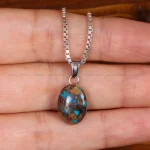 گردنبند فیروزه کد 32591