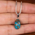 گردنبند فیروزه کد 32593