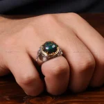 انگشتر اوپال مردانه کد 32619