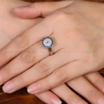 انگشتر نقره زنانه کد 32915