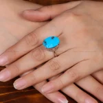 انگشتر فیروزه شجری زنانه کد32928