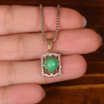 گردنبند فیروزه زنانه کد 32965