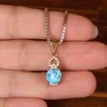 گردنبند فیروزه زنانه کد 32974