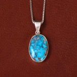 گردنبند فیروزه زنانه کد 33181