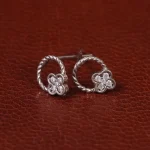 گوشواره نقره زنانه کد 33430