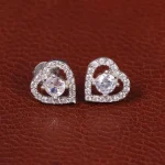 گوشواره نقره زنانه کد 33435