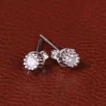 گوشواره نقره زنانه کد 33436
