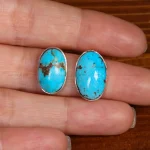 گوشواره فیروزه زنانه کد 33208