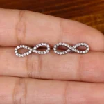 گوشواره نقره زنانه کد 33431