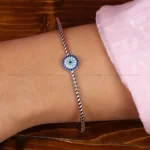 دستبند نقره زنانه کد 33681