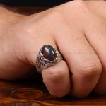 انگشتر اوپال مردانه کد 33231