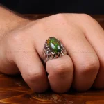 انگشتر اوپال مردانه کد 33233