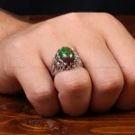 انگشتر اوپال مردانه کد33234