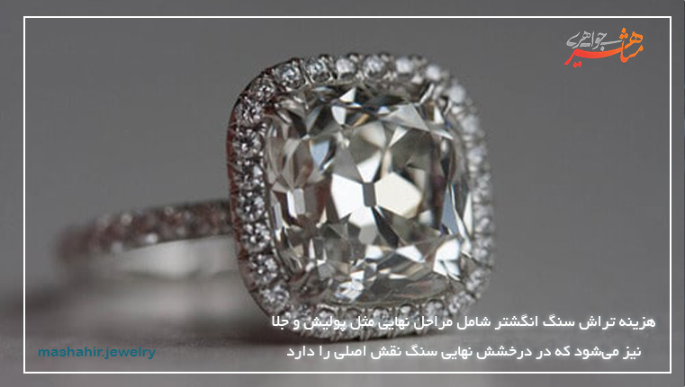 هزینه تراش سنگ انگشتر