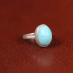 انگشتر فیروزه عجمی زنانه کد 34147