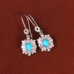 گوشواره فیروزه زنانه کد 34329