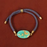 دستبند فیروزه زنانه کد 34443