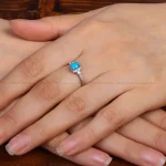 انگشتر فیروزه شجری زنانه کد 34121
